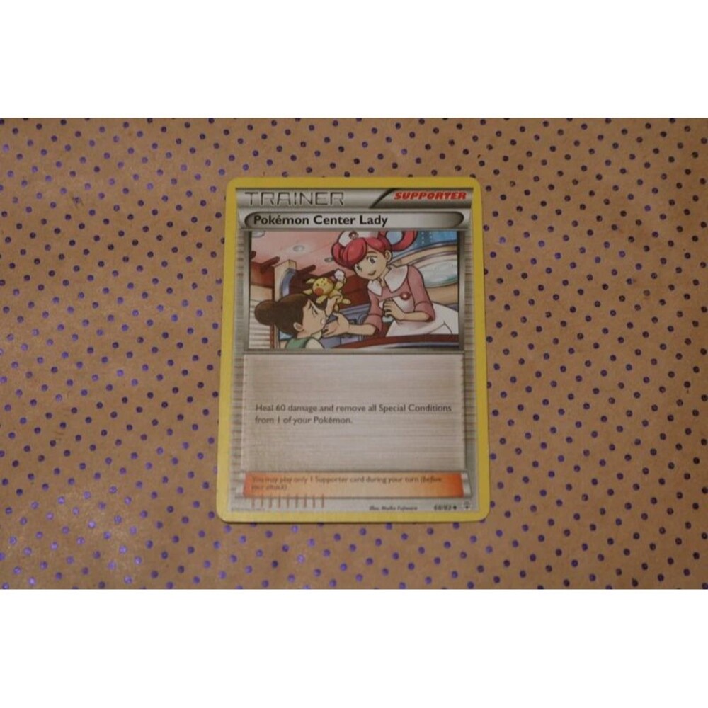 Pokemon Center Lady 68/83 Pokemon Card (2016)